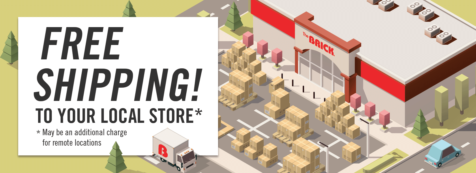 Free in store delivery!
