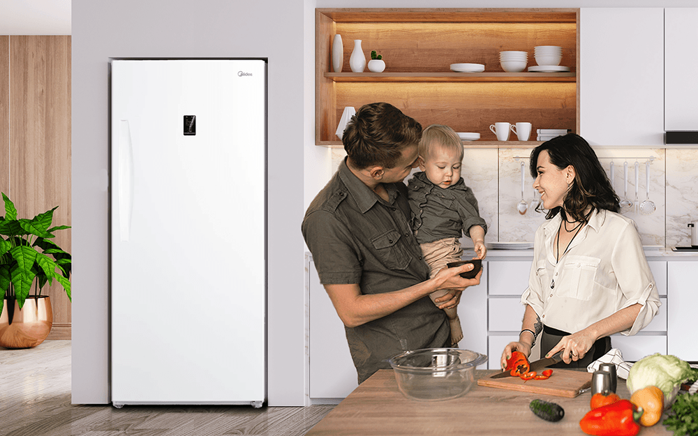 Midea Upright Freezers